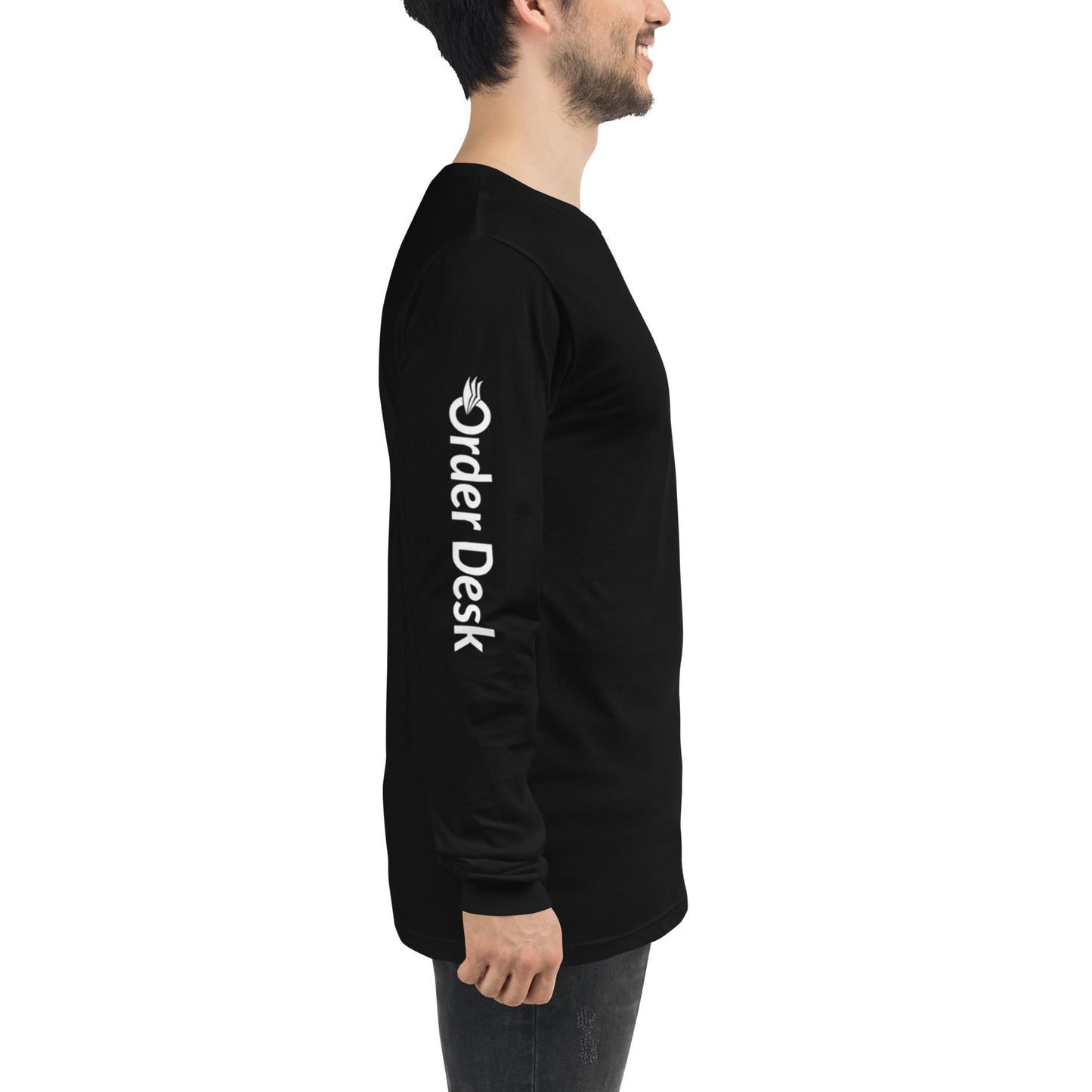 Order Desk Onboarding Long Sleeve Logo Tee