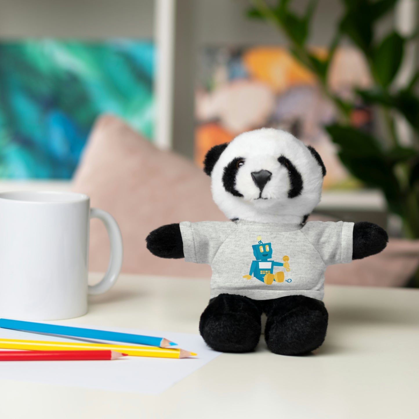Stuffed Animals with Baby Otto Tee