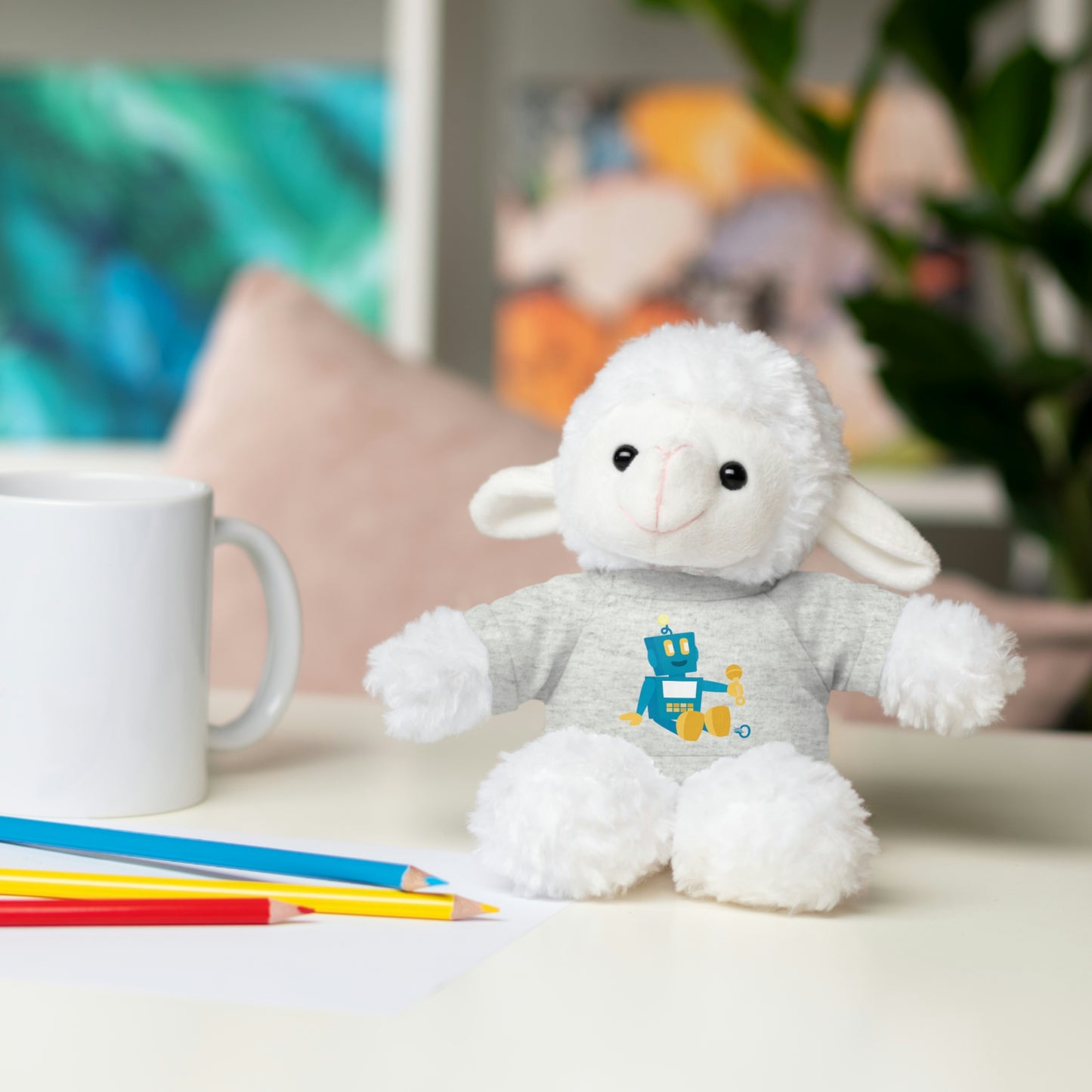Stuffed Animals with Baby Otto Tee