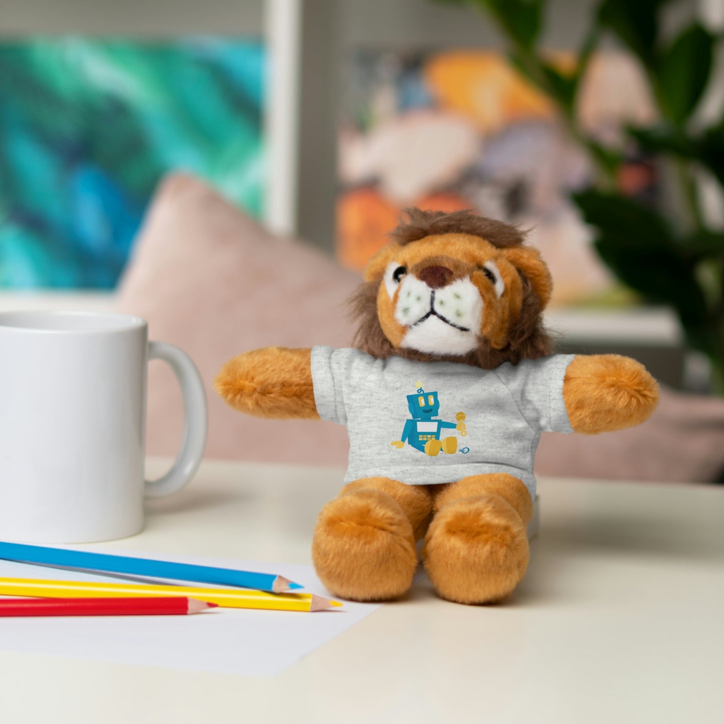 Stuffed Animals with Baby Otto Tee