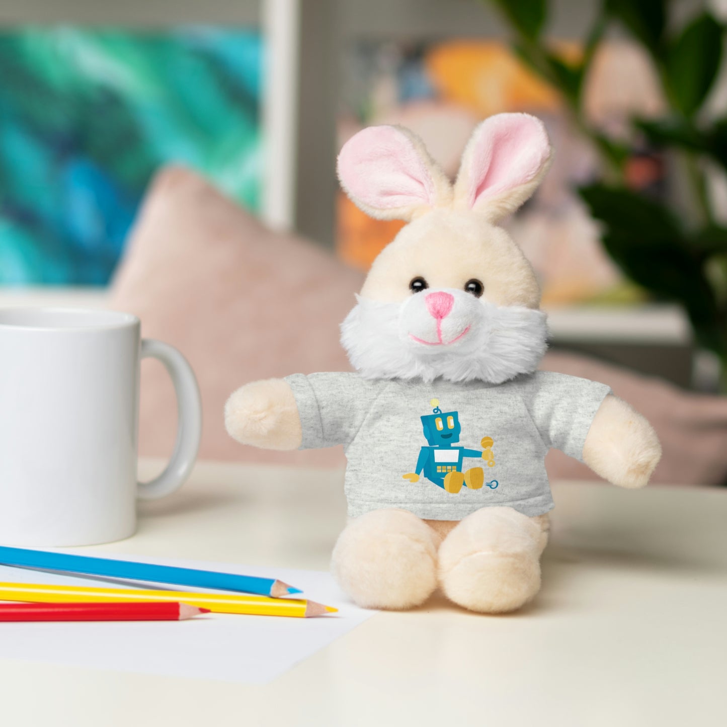 Stuffed Animals with Baby Otto Tee