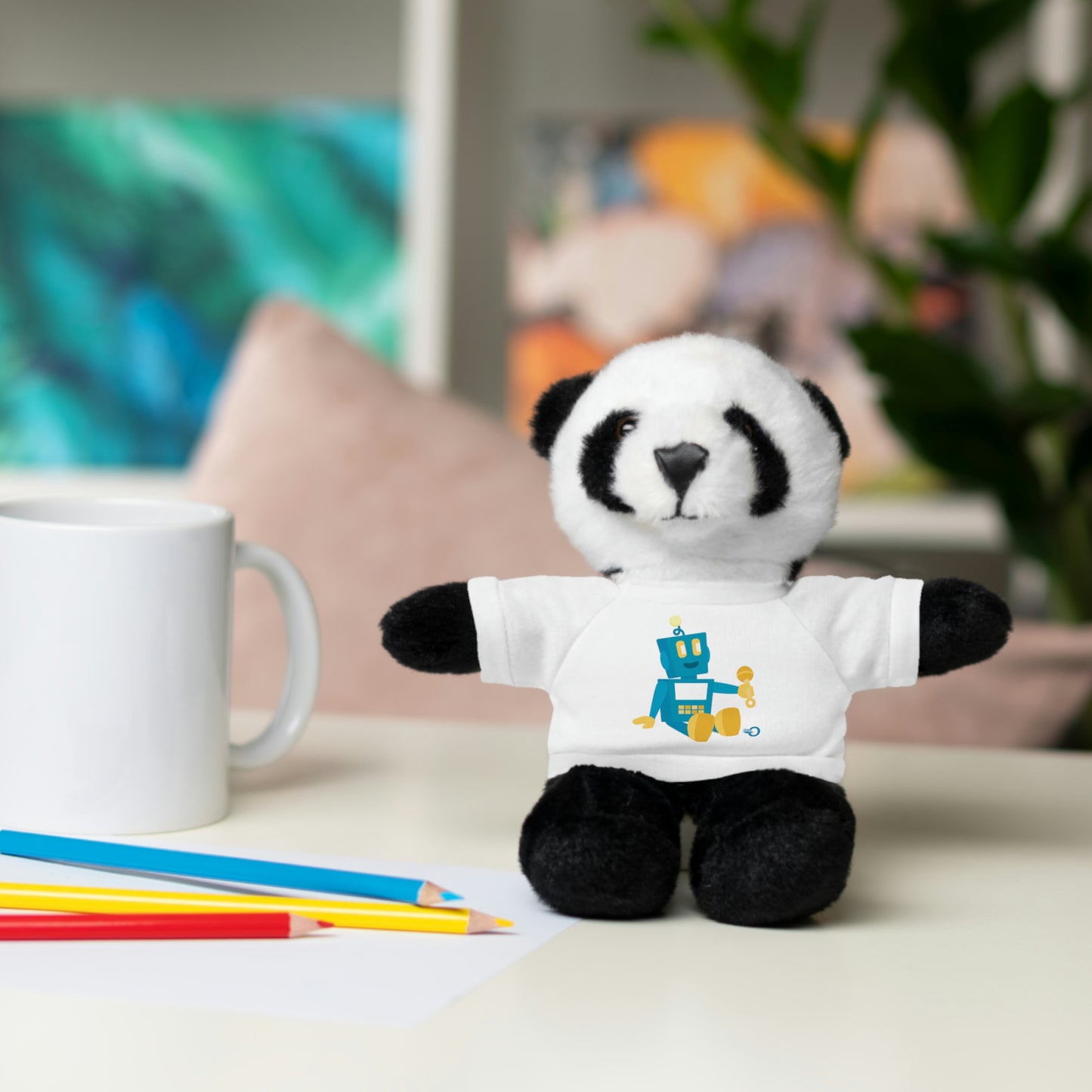 Stuffed Animals with Baby Otto Tee