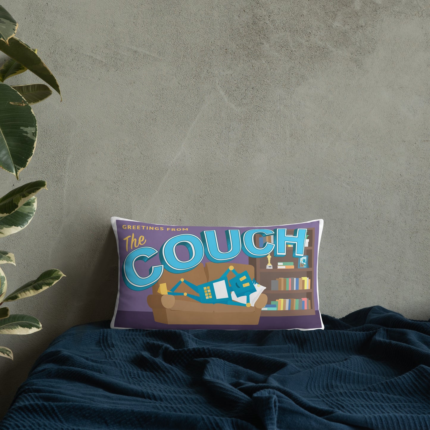 Otto Postcard Pillow