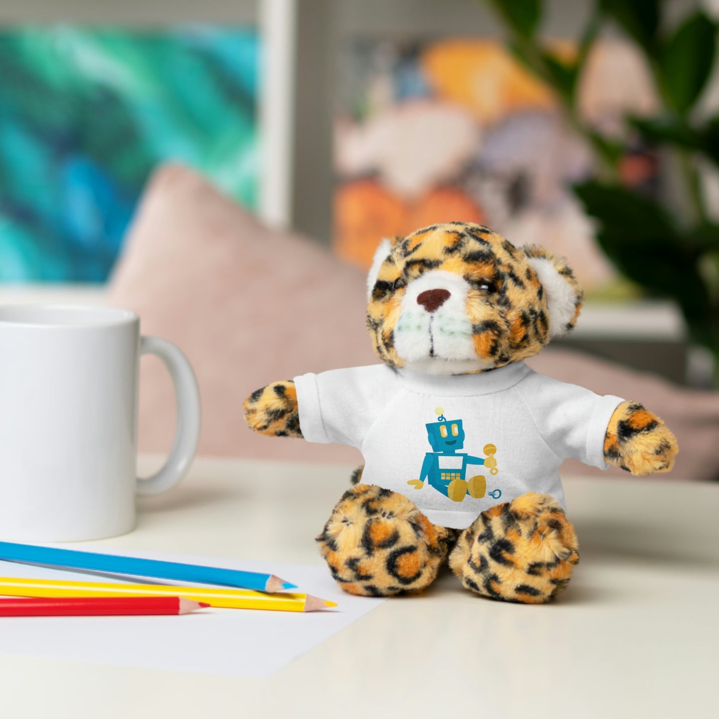Stuffed Animals with Baby Otto Tee