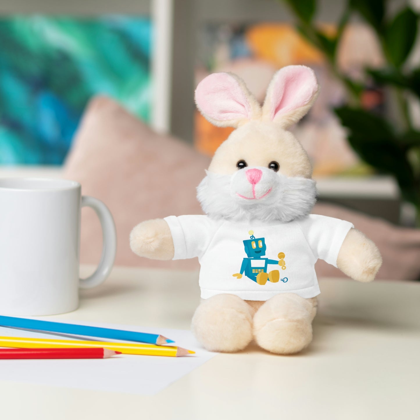 Stuffed Animals with Baby Otto Tee