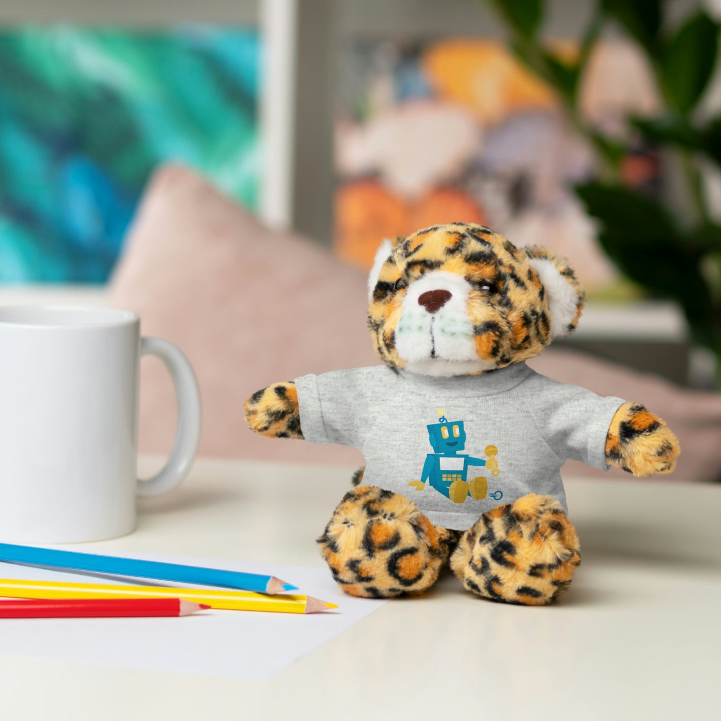 Stuffed Animals with Baby Otto Tee