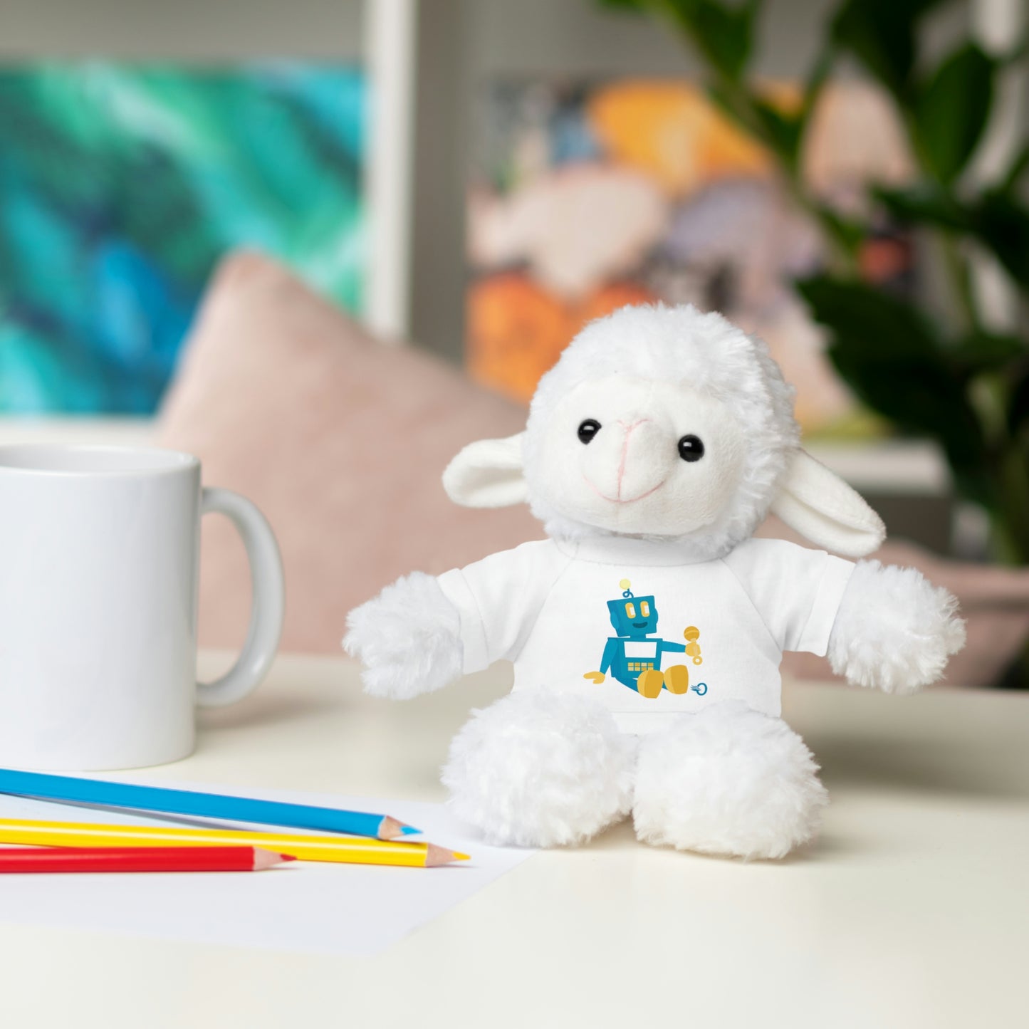 Stuffed Animals with Baby Otto Tee