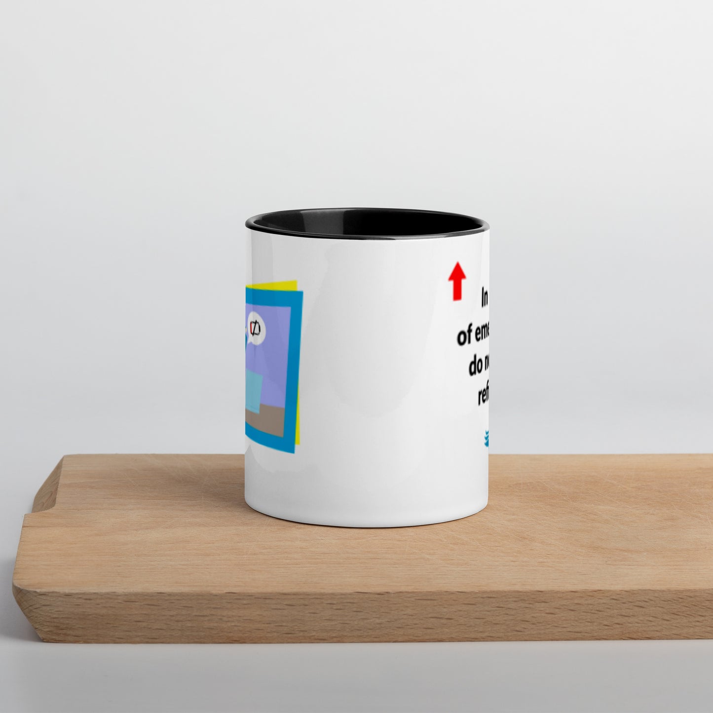Otto Coffee Mug with Color Inside