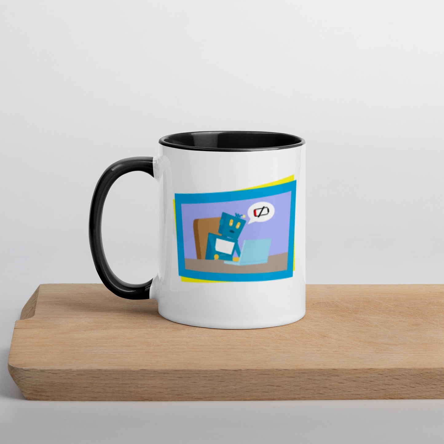 Otto Coffee Mug with Color Inside