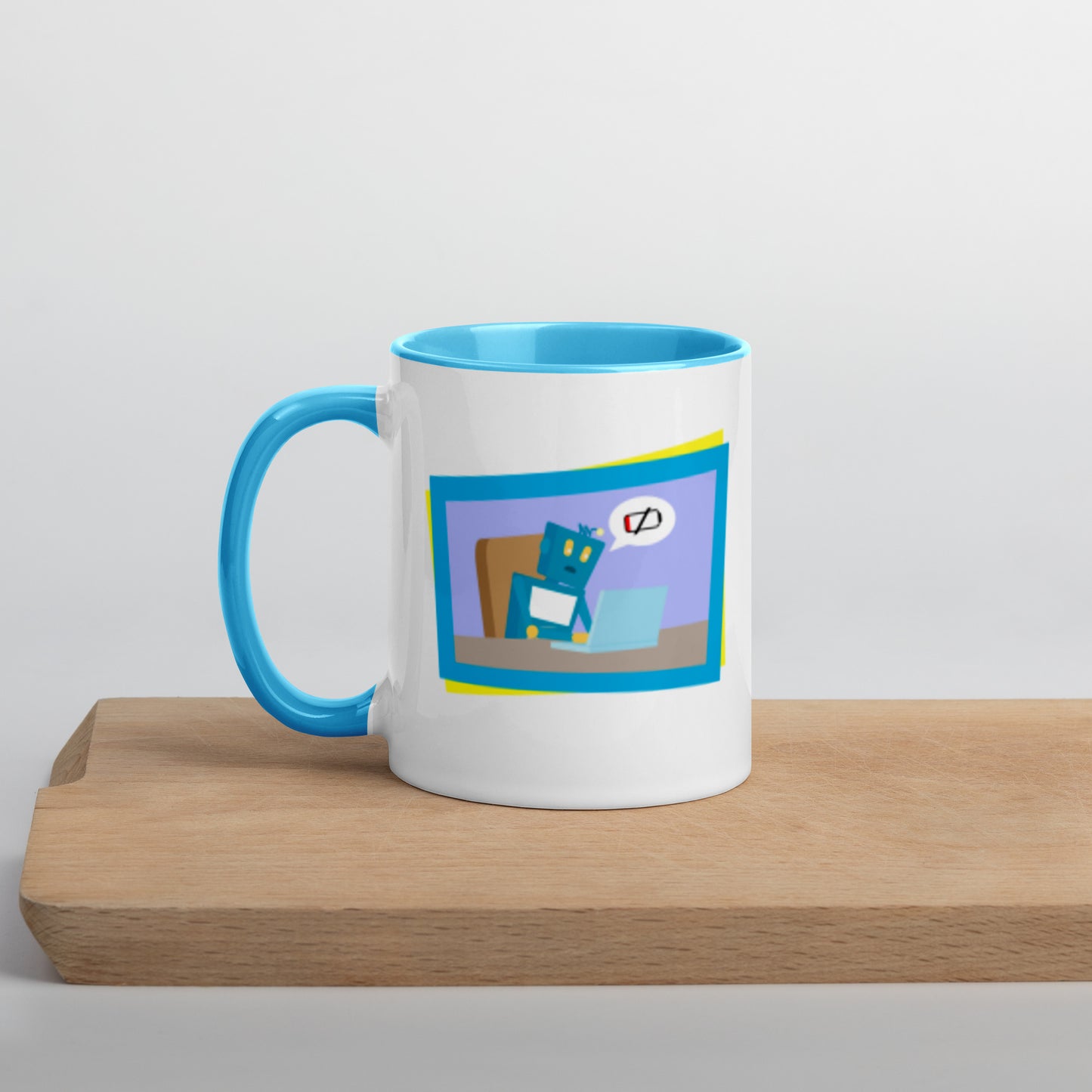 Otto Coffee Mug with Color Inside