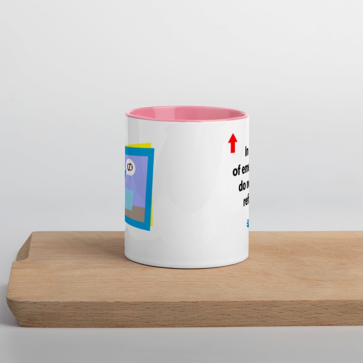 Otto Coffee Mug with Color Inside
