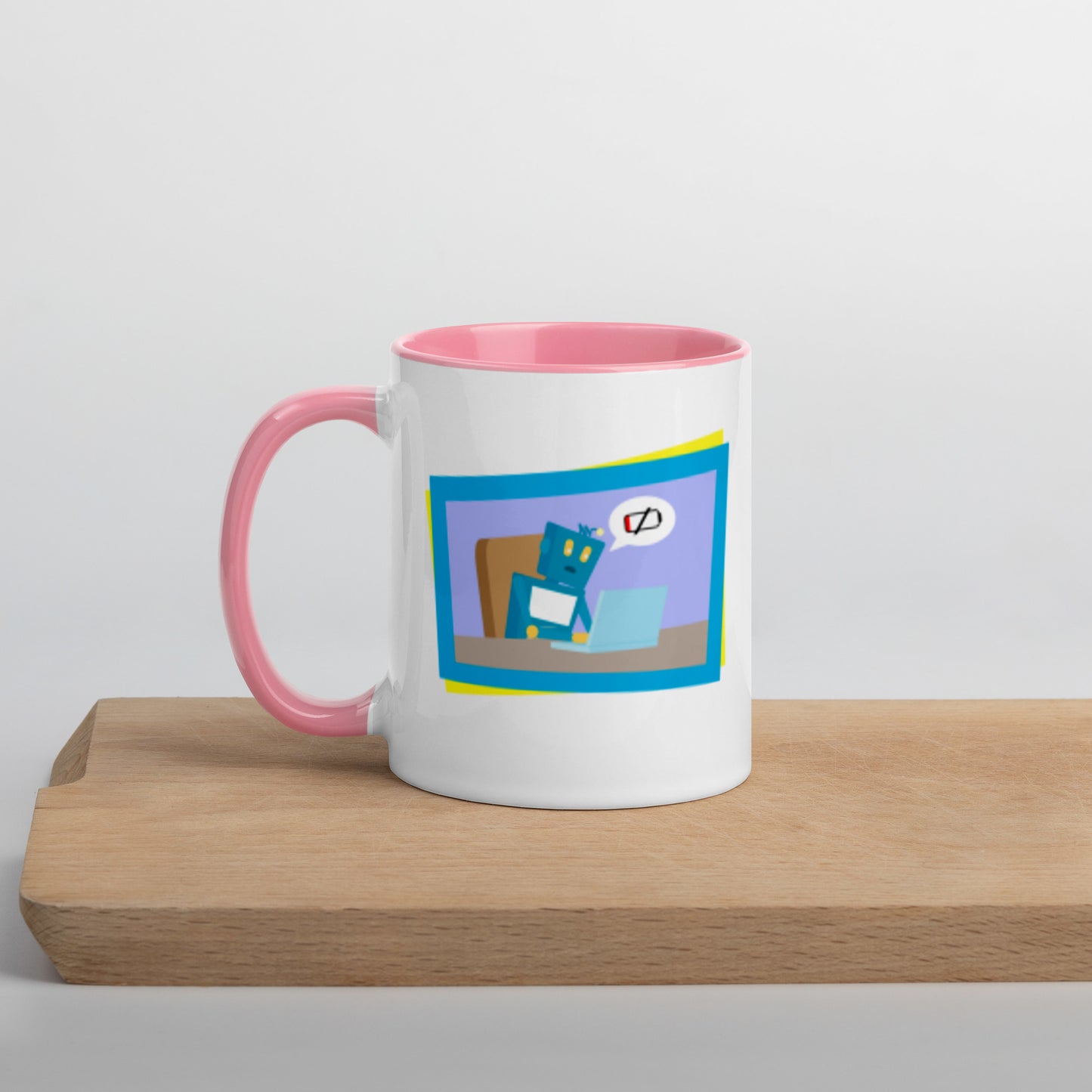 Otto Coffee Mug with Color Inside