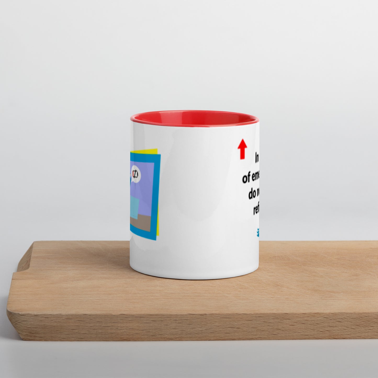 Otto Coffee Mug with Color Inside