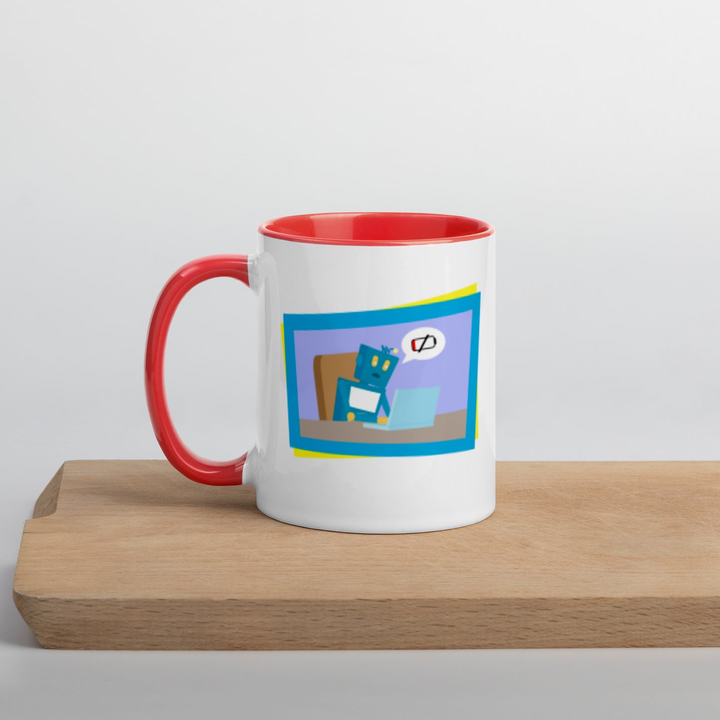 Otto Coffee Mug with Color Inside