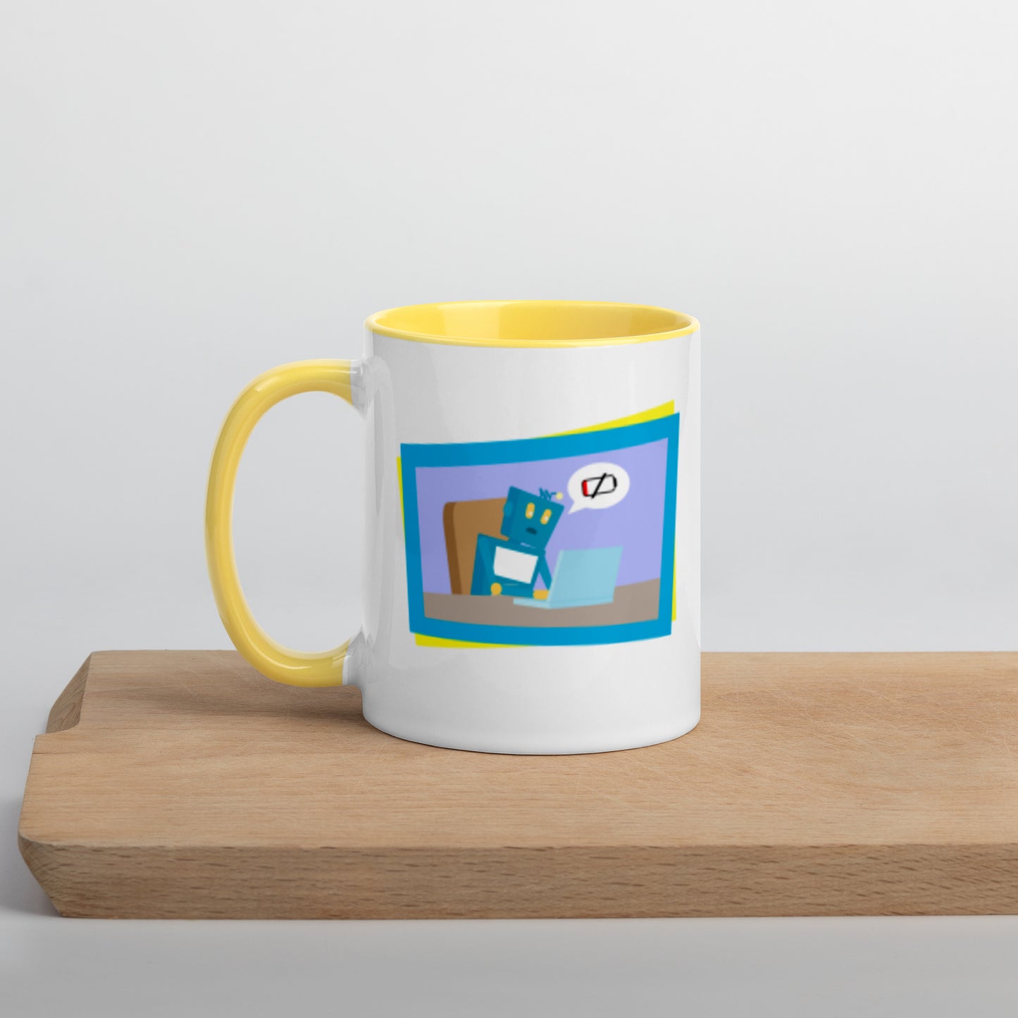 Otto Coffee Mug with Color Inside