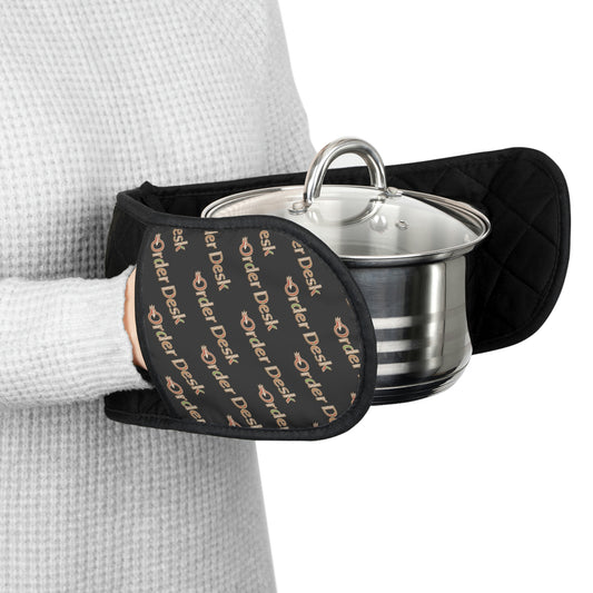 Order Desk Connected Oven Mitts