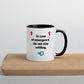Otto Coffee Mug with Color Inside