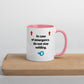 Otto Coffee Mug with Color Inside