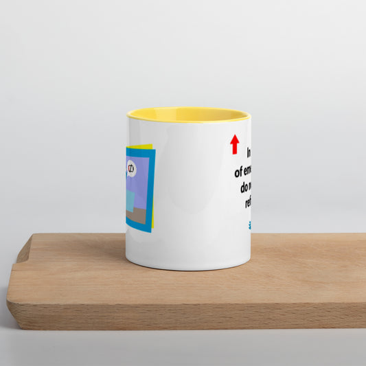 Otto Coffee Mug with Color Inside