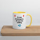 Otto Coffee Mug with Color Inside